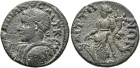 LYDIEN. SAITTA 
Gordian III., 238 - 244 n. Chr. AE ø 22mm (7,47g). Vs.: ΑΥΤ Κ Μ ΓΟΡΔΙΑΝΟΣ, drapierte Büste mit Lorbeerkranz n. l., vor der Schulter R...