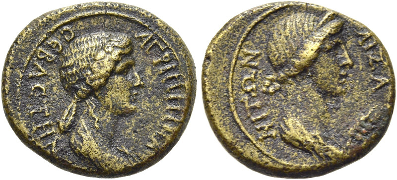 PHRYGIEN. AIZANOI 
Agrippina minor. AE Kleinbronze ø 17mm (3,27g). 41 - 54 n. C...