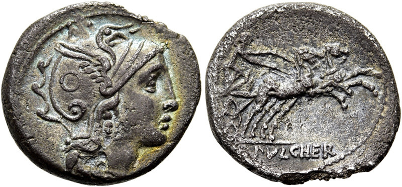 RÖMISCHE REPUBLIK. RÖMISCHE REPUBLIK NACH 211 V. CHR 
C. Claudius Pulcher, 110 ...