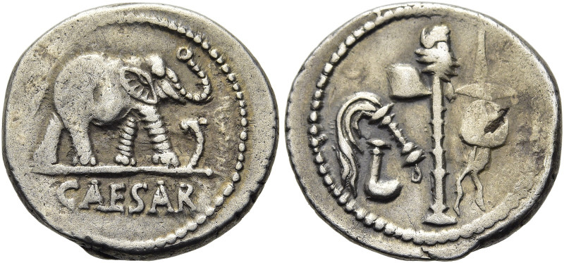 RÖMISCHE REPUBLIK. RÖMISCHE REPUBLIK NACH 211 V. CHR 
C. Iulius Caesar, 49 - 48...