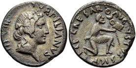 RÖMISCHE KAISERZEIT. 
Augustus, 27 v. Chr. - 14 n. Chr. Denar ø 19mm (3,35g). 19 v. Chr. Mzst. Rom. Münzmeister P. Petronius Turpilianus. Vs.: TVRPIL...