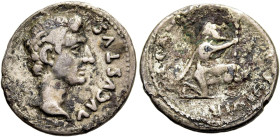 RÖMISCHE KAISERZEIT. 
Augustus, 27 v. Chr. - 14 n. Chr. Denar ø 19mm (3,08g). 12 v. Chr. Mzst. Rom. Münzmeister: L. Caninius Gallus. Vs.: AVGVSTVS, K...