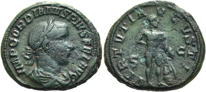 RÖMISCHE KAISERZEIT. 
Gordian III., 238 - 244 n. Chr. AE As ø 27mm (11,71g). 24...