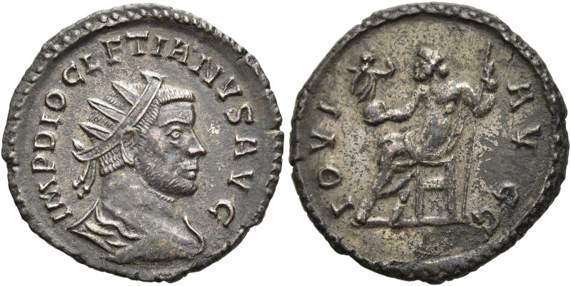 RÖMISCHE KAISERZEIT. 
Diocletian, 284 - 305 n. Chr. Antoninian ø 23mm (3,13g). ...