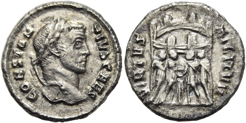 RÖMISCHE KAISERZEIT. 
Constantius I. Chlorus als Caesar, 293 - 305 n. Chr. Arge...