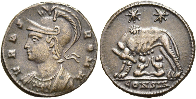 RÖMISCHE KAISERZEIT. 
Stadtprägung aus der Zeit Constantin I. AE Follis ø 18mm ...