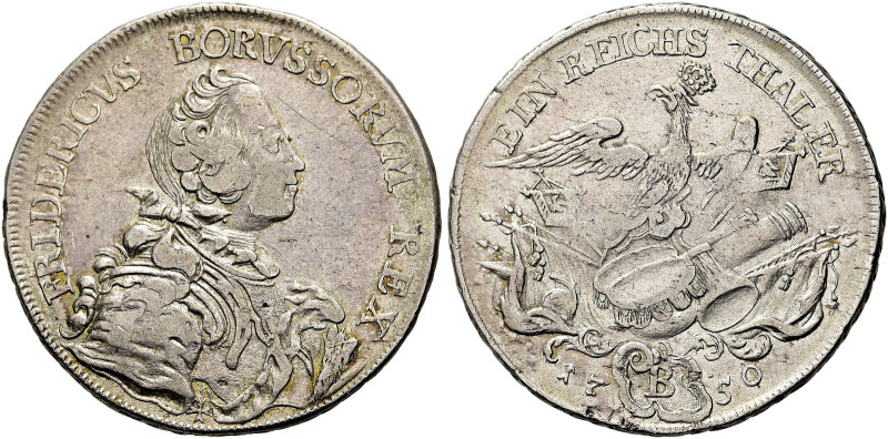 BRANDENBURG / PREUSSEN. 
Friedrich II., 1740 - 1786. Reichstaler (preußisch) 17...