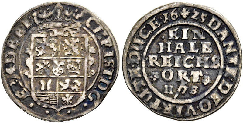 BRAUNSCHWEIG - LÜNEBURG - CELLE. 
Christian von Minden, 1611 - 1633. 1/2 Reichs...