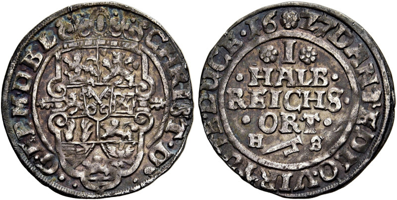 BRAUNSCHWEIG - LÜNEBURG - CELLE. 
Christian von Minden, 1611 - 1633. 1/2 Reichs...