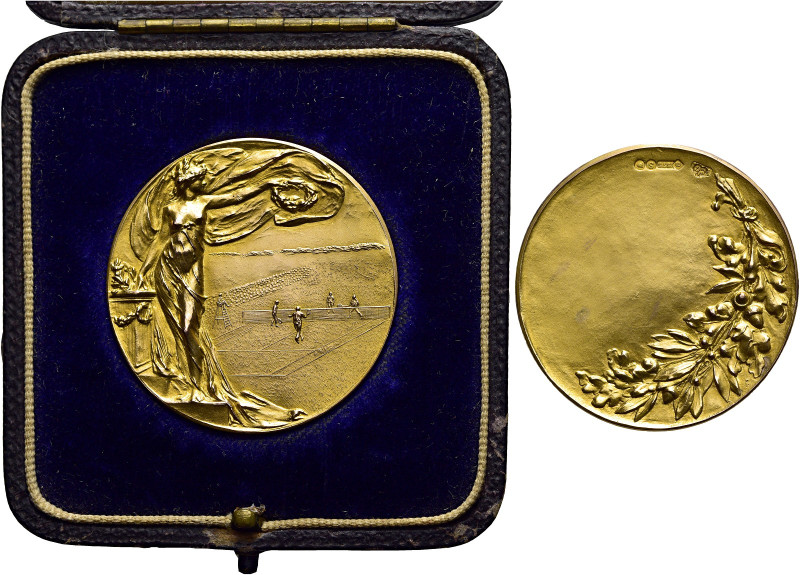 GROSSBRITANNIEN. VEREINIGTES KÖNIGREICH 
Goldmedaille o.J. (um 1900), unsignier...