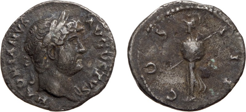 MONETE ROMANE IMPERIALI. ADRIANO (117-138). DENARIO
Argento, 2,91 gr, 18 mm. MB...
