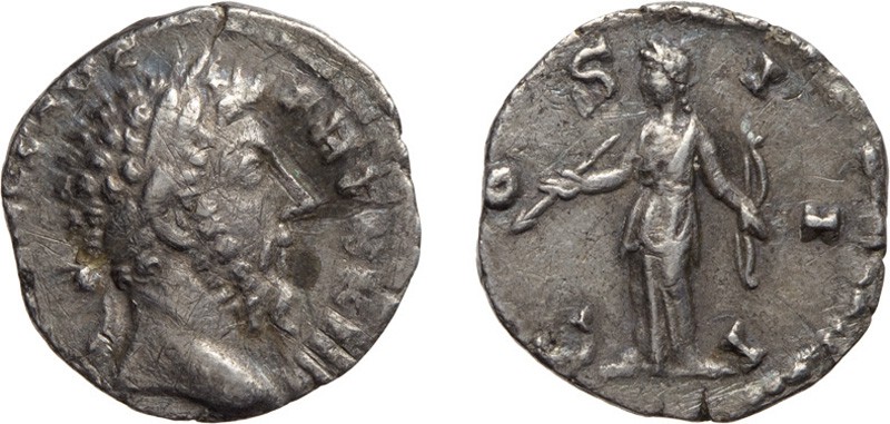 MONETE ROMANE IMPERIALI. MARCO AURELIO (161-180). DENARIO
Argento, 2,89 gr, 16 ...