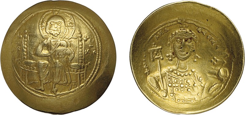 MONETE BIZANTINE. MICHELE VII (1071-1078). HISTAMENON NOMISMA SCIFATO
Oro/Elett...