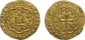 ZECCHE ITALIANE. GENOVA. DOGI A VITA. 
SIMONE BOCCANEGRA DOGE IV (1356-1363).
Oro, 3,53 gr, 20 mm, qBB
D: + DVX : IANVESIVM :
QUARTV': G Castello ...