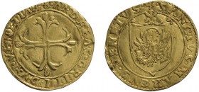 ZECCHE ITALIANE. VENEZIA. ANDREA GRITTI (1523-1538). SCUDO D'ORO
Oro, 3,19 gr, 24 mm. BB+
D: + ANDREAS GRITI DVX VENETIAR Croce ornata 
R: + SANCTV...