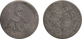 ZECCHE ESTERE. GERMANIA. GUSTAVO ADOLFO II (1611-1632). 
MONETA SCATOLA RICAVATA DA TALLERO 1632
Argento, 11,19 gr, 41 mm. 
Era usuale che si creas...