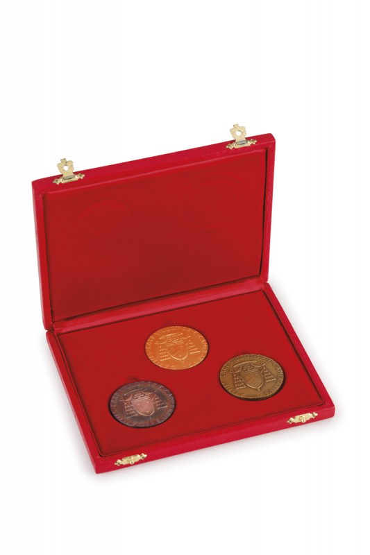 MEDAGLIE PONTIFICIE. SECONDA SEDE VACANTE 1978. 
SET DI MEDAGLIE (ORO, ARGENTO,...