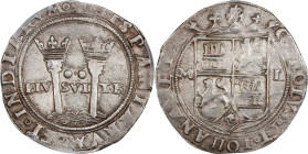 MEXICO. Cob 2 Reales, ND (1548-56)-Mo O. Mexico City Mint. Carlos & Johanna. PCGS AU-53.

KM-12; Cal-101; Nesmith-85B. Weight: 6.80 gms. Late Series...