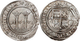 MEXICO. Cob Real, ND (1544)-M A. Mexico City Mint. Carlos & Johanna. PCGS Genuine--Cleaned, AU Details.

KM-9; Cal-68; Nesmith-56. "Late Series". A ...