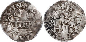 MEXICO. Cob 1/2 Real, ND (1541-42)-oMo oPo. Mexico City Mint. Carlos & Johanna. PCGS Genuine--Cleaned, VF Details.

KM-6; Cal-44; Nesmith-23. Weight...