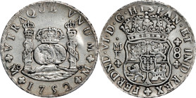 MEXICO. 8 Reales, 1752-Mo MF. Mexico City Mint. Ferdinand VI. PCGS Genuine--Cleaned, EF Details.

KM-104.1; FC-25a; Gil-M-8-25; Yonaka-M8-52; Cal-47...