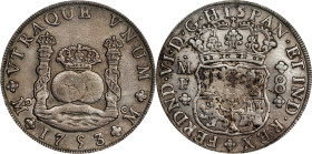 MEXICO. 8 Reales, 1753-Mo MF. Mexico City Mint. Ferdinand VI. PCGS Genuine--Cleaned, VF Details.

KM-104.1; Cal-479; Yonaka-M8-53. Though this piece...