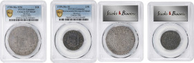 MEXICO. Duo of 8 & 2 Reales (2 Pieces), 1759-Mo. Mexico City Mint. Ferdinand VI. Both PCGS Certified.

1) 8 Reales, 1759-Mo MM. PCGS Genuine--Cleane...
