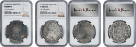MEXICO. Duo of Chopmarked 8 Reales (2 Pieces), 1776-Mo FM. Mexico City Mint. Charles III. Both NGC Certified.

Both KM-106.2. 1) EF Details. 2) VF D...