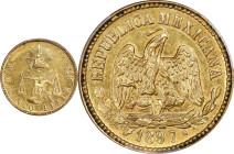 MEXICO. 5 Pesos, 1897-Mo M. Mexico City Mint. PCGS Genuine--Cleaned, AU Details.

Fr-139; KM-412.6. Mintage: 1,600. Despite the noted cleaning, the ...