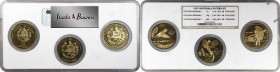 GUATEMALA. Pattern Set (3 Pieces), 1995. All NGC Certified.

1) 50 Quetzales. NGC PROOF-68 Ultra Cameo. KMX-3A.2. 2) 10 Quetzales. NGC PROOF-67 Ultr...