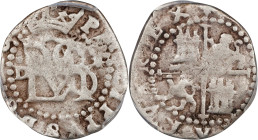 PERU. Cob 1/2 Real, ND (1577-88)-Do ★. Lima Mint. Philip II. PCGS VG-8.

KM-MB-5; Cal-120. Weight: 1.60 gm. Well-spent but free of major issues, unu...