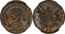 PROBUS, A.D. 276-282. BI Double-Denarius (Antoninianus), Serdica Mint, ca. A.D. 280-281. NGC Ch AU.

RIC-862. Obverse: Radiate and mantled bust left...