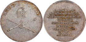 AUSTRIA. Holy Roman Empire. Coronation of Franz II in Frankfurt Silver Jeton, 1792. PCGS SPECIMEN-55.

Montenuovo-2270. Diameter: 20mm. Obverse: Orb...
