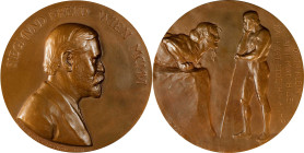 AUSTRIA. Sigmund Freud Bronze Medal, 1906. Vienna Mint. CHOICE UNCIRCULATED.

Wurzbach-2797. By C. M. Schwerdtner. Diameter: 59mm; Weight: 104.80 gm...