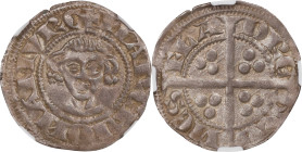 BELGIUM. Flanders. Sterling, ND (1280-1305). Namur Mint. Guy of Dampierre. NGC AU-58.

Mayhew-16. Weight: 1.35 gms. Obverse: Facing bust; Reverse: L...