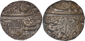 INDIA. Sikh Empire. Rupee, VS 1884/90 (1833). Amritsar Mint. Ranjit Singh. NGC AU-58.

KM-19.2; Herrli-01.10.05. A very elusive dually-dated Rupee, ...