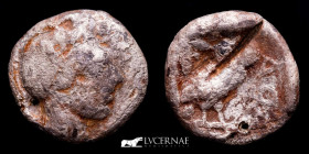 Attica Silver Tetradrachm 15.99 g. 24 mm. Athens 454-404 B.C. VF