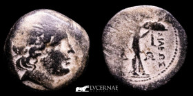 Seleukid Empire, Seleukos I Æ Bronze Unit 3.80 g., 16 mm. Antioch 300-281 BC gVF