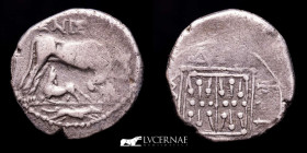 Illiria Silver Drachm 3.09 g, 18 mm Apollonia 250-200 B.C. gVF