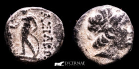 Antiochos III The Great Æ Bronze Unit 1.88 g. 11 mm. Syria 223-187 BC gVF