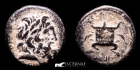 Seleukia & Pieria Æ Bronze Civic 6.58 g. 19 mm. Antioch 77/8 A.D. gVF