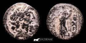 Seleucis & Pieria, Pseudo-autonomous Æ Bronze Unit 4.78 g. 16 mm. Antioch 48 BC gVF