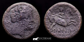 Beligiom Bronze As 9,73 g., 23 mm. Belchite (Zaragoza) 120-20 B.C. VF
