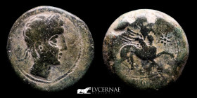 Castulo Bronze As 24.53 g. 29 mm. Hispania, Cazlona, Jaen 180 BC gVF