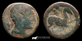 Cese Tarraco (Tarragona) bronze As 8,25 g, 24 mm Tarraco 120-50 B.C. Good very fine