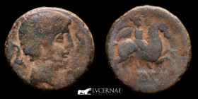 Iltirta Bronze As 11,40 g. 27 mm. Lleida Cataluña 200 BC.