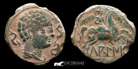 Lagine bronze As 6,64 g. 26 mm. Hispania S. II BC.
