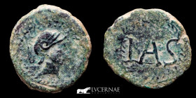 Lastigi Bronze Quadrans 4,45 g. 21 mm. Aznalcollar. 100 - 50 B.C. gVF