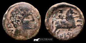 Hispania - Nertobis. bronze As 7,83 g. 23 mm Calatorao (Zaragoza) 120-20 BC. Good fine