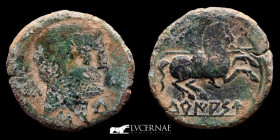 Turiasu Bronze Semis 6,45 g. 25 mm. Tarazona (Zaragoza) 120-20 BC